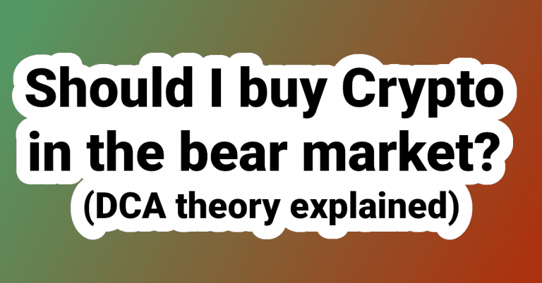 DCA crypto in a Bear Market