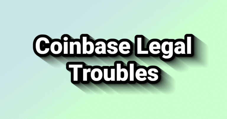 Coinbase legal issues.